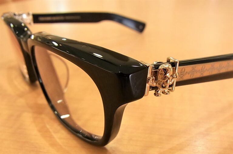 クロムハーツのフレームにレンズを入れさせていただきました ｜遠近両用 – ブログ｜岐阜県関市 メガネ・時計・宝石・補聴器 メガネのハヤシ